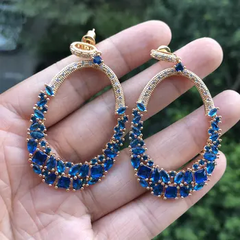 Bilincolor fashion green cubic zirconia simple wedding drop earrings female
Bilincolor fashion green cubic zirconia simple wedding drop earrings female