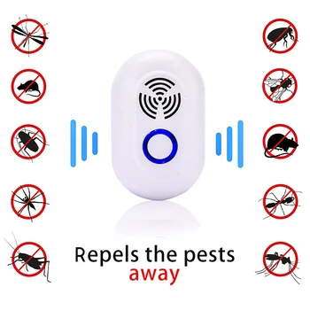 Pest Reject Repeller Control Mosquito Killer Ultrasonic Mouse Rat Repellent Electronic Anti Insect Cockroach Mice Dropshipping
Pest Reject Repeller Control Mosquito Killer Ultrasonic Mouse Rat Repellent Electronic Anti Insect Cockroach Mice Dropshipping