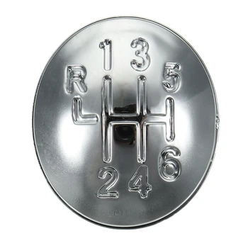6 Speed Gear Shift Knob Cap Cover For Renault Clio Megane Scenic Twingo Chrome Plastic Auto Car Styling Auto Accessories
6 Speed Gear Shift Knob Cap Cover For Renault Clio Megane Scenic Twingo Chrome Plastic Auto Car Styling Auto Accessories