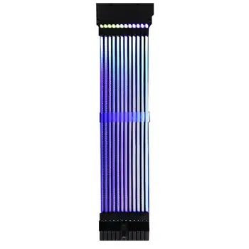 Neon RGB PSU Line 24Pin Power Extension Adapter Cable for Desktop PC Case Lighting Efficiency of Hardware Display Warehouse
Neon RGB PSU Line 24Pin Power Extension Adapter Cable for Desktop PC Case Lighting Efficiency of Hardware Display Warehouse