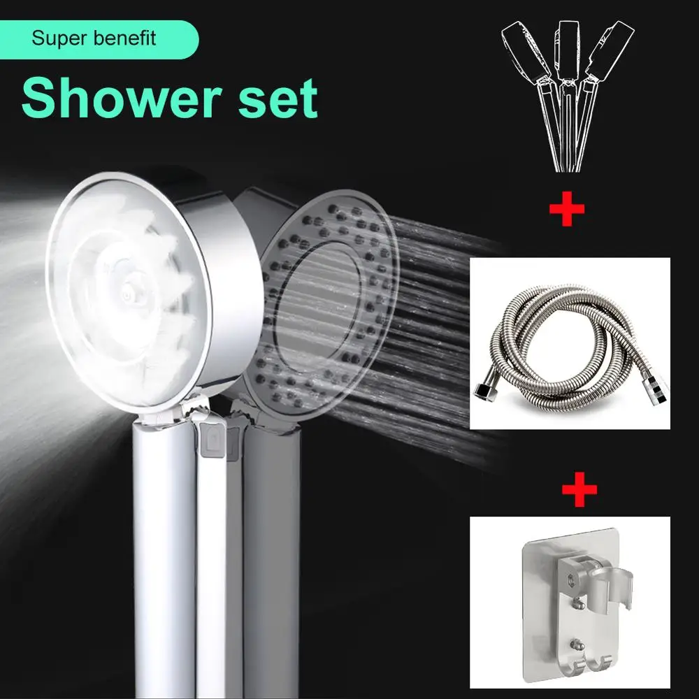 Duplex Water Outlet Multifunctional Shower Head with 59 Inch Hose and Adjustable Bracket
Duplex Water Outlet Multifunctional Shower Head with 59 Inch Hose and Adjustable Bracket