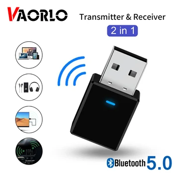 VAORLO 5.0 Bluetooth 3.5 jack Transmitter Receiver For Car Kit TV PC AUX USB Wireless Adapter Mini Audio Stereo Bluetooth Dongle
VAORLO 5.0 Bluetooth 3.5 jack Transmitter Receiver For Car Kit TV PC AUX USB Wireless Adapter Mini Audio Stereo Bluetooth Dongle