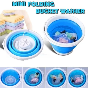 Upgrade 10L Folding Bucket Washing Machine Portable Mini Washing Machine Automatic Clothes Washing Bucket Super Vibration Wave
Upgrade 10L Folding Bucket Washing Machine Portable Mini Washing Machine Automatic Clothes Washing Bucket Super Vibration Wave