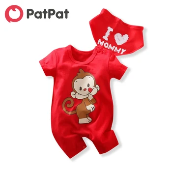 PatPat 2020 New Arrival Summer and Spring Baby Boy / Girl Cute Monkey Allover Short-sleeve Rompers Baby Clothes
PatPat 2020 New Arrival Summer and Spring Baby Boy / Girl Cute Monkey Allover Short-sleeve Rompers Baby Clothes