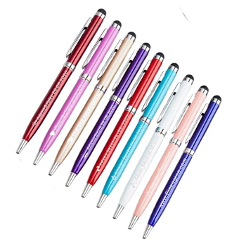 20Pcs Personalized Engraved Metal Pens Advance Wedding Gift Favors Business Baby Shower Baptism School Logo Capacitive Touch
20Pcs Personalized Engraved Metal Pens Advance Wedding Gift Favors Business Baby Shower Baptism School Logo Capacitive Touch