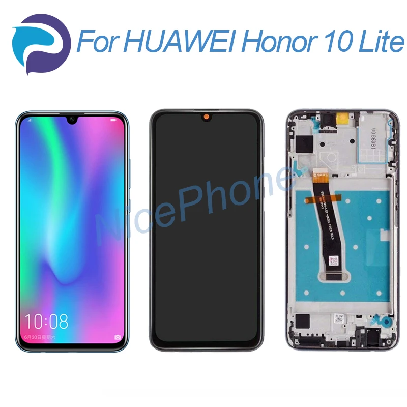 For Honor 10 Lite LCD screen + touch digitizer with frame HRY-LX1, HRY-LX1MEB, HRY-LX2, HRY-AL00a, HRY-AL00, HRY-TL00 LCD
For Honor 10 Lite LCD screen + touch digitizer with frame HRY-LX1, HRY-LX1MEB, HRY-LX2, HRY-AL00a, HRY-AL00, HRY-TL00 LCD