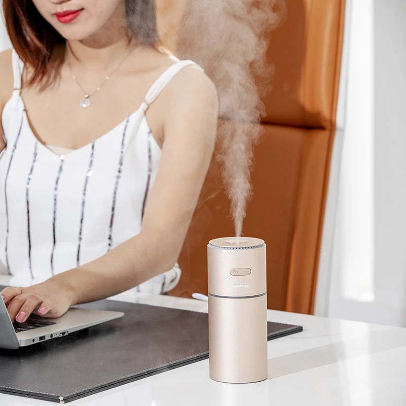 260ml Alloy Negative Ion USB Air Humidifier Ultrasonic Car Mist Maker with 7 Colors LED Lamps Mini Office Desktop Air Purifier
260ml Alloy Negative Ion USB Air Humidifier Ultrasonic Car Mist Maker with 7 Colors LED Lamps Mini Office Desktop Air Purifier