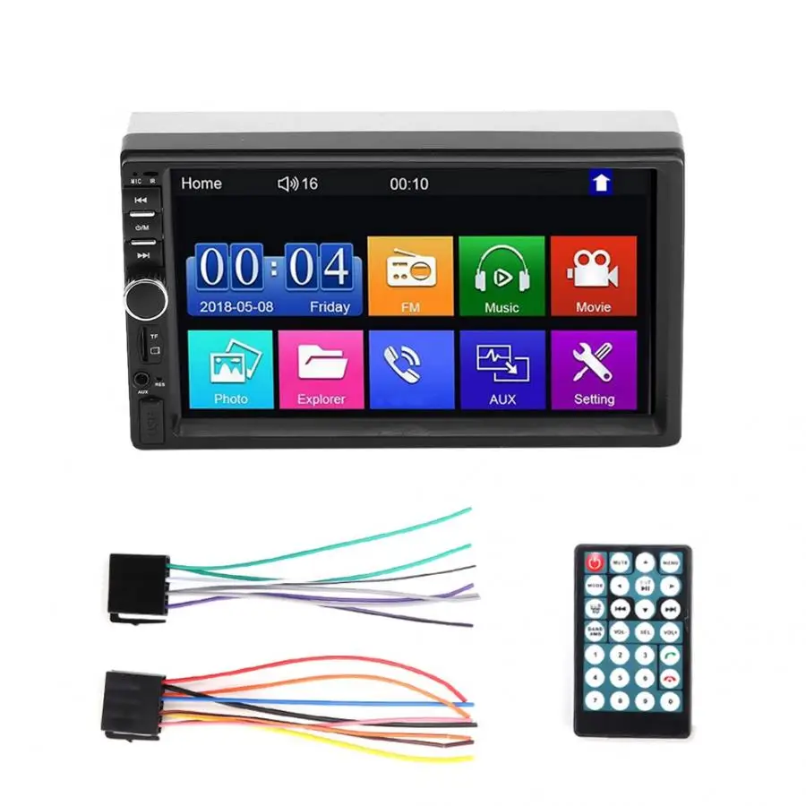 Car Universal Double Din 7in Bluetooth Multimedia Player Audio Player MP5 Player with TF Interface FM Multimedia Car
Car Universal Double Din 7in Bluetooth Multimedia Player Audio Player MP5 Player with TF Interface FM Multimedia Car