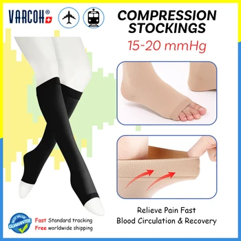 Compression Socks Men & Women 15-20 mmHg Medical Graduated Stockings for Sports Running Nurses Diabetic Flight Travel Pregnancy
Compression Socks Men & Women 15-20 mmHg Medical Graduated Stockings for Sports Running Nurses Diabetic Flight Travel Pregnancy