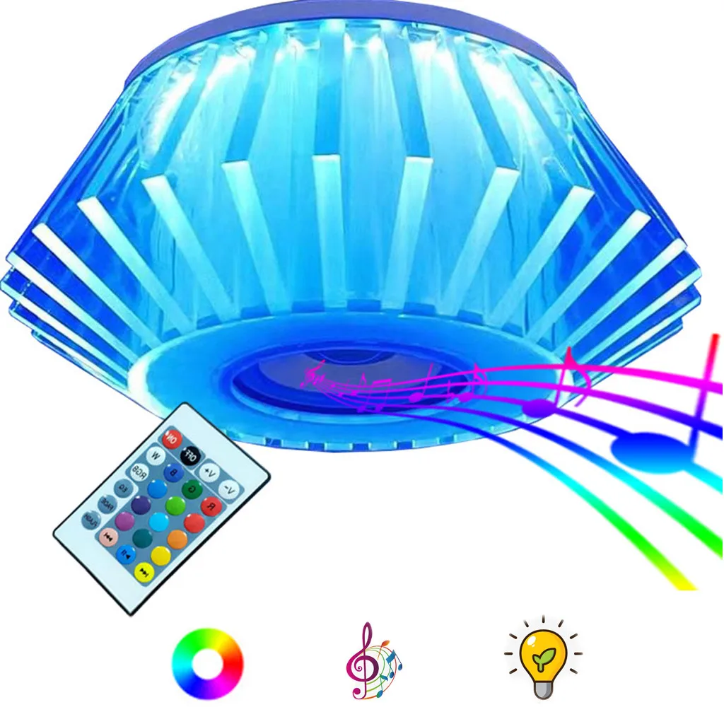 Лампа музыкальный светодиодный светильник Bluetooth динамик RGB Встроенный аудио