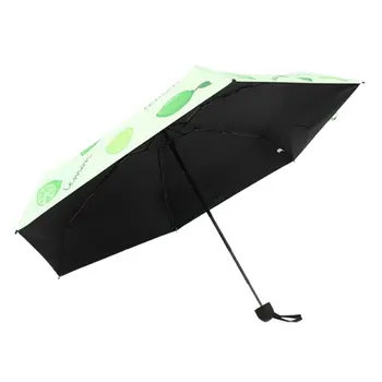Five-Fold Umbrella Manual Fruit Umbrella Capsule Umbrella Black Glue Sunscreen Uv Protection Umbrella
Five-Fold Umbrella Manual Fruit Umbrella Capsule Umbrella Black Glue Sunscreen Uv Protection Umbrella