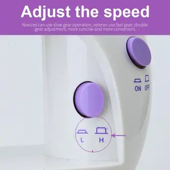 Machine Electric Electric Sewing Machine Mini Sewing Machine Portable Small Automatic Desktop Handheld Single Needle ABS
Machine Electric Electric Sewing Machine Mini Sewing Machine Portable Small Automatic Desktop Handheld Single Needle ABS
