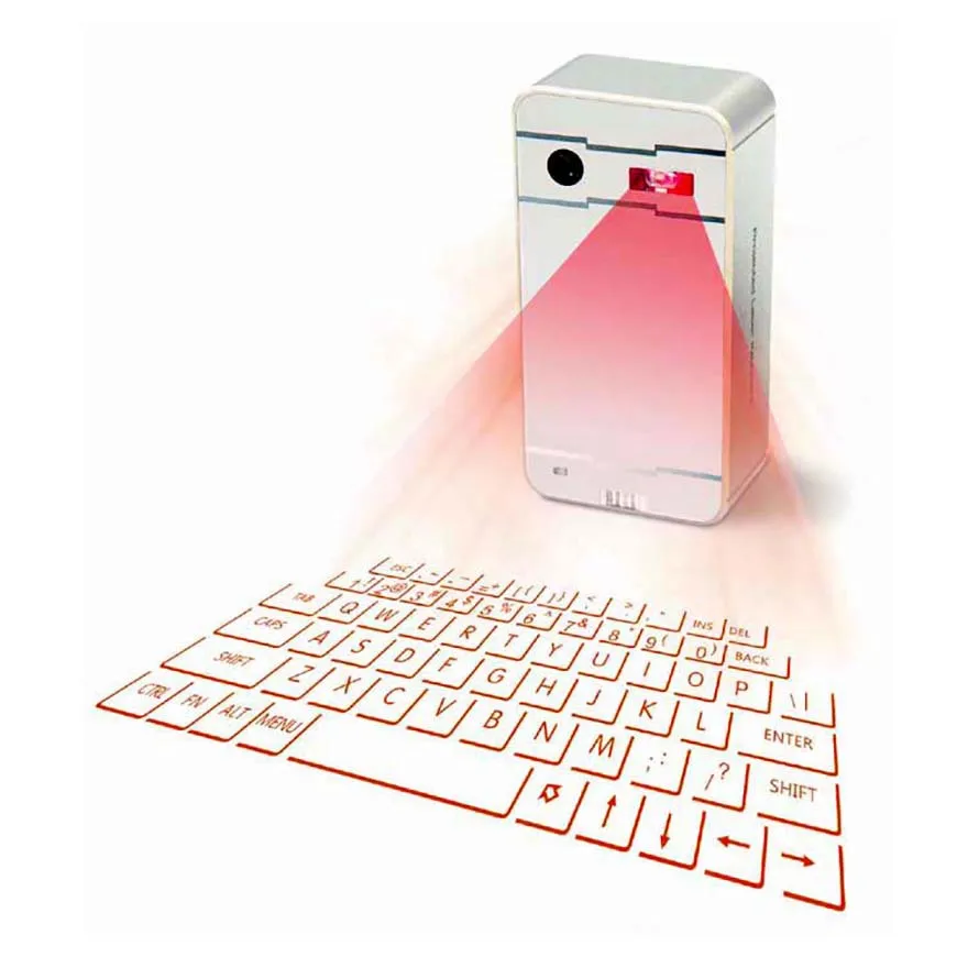 K01 Creative Laser Projection Virtual Concept Bluetooth Keyboard Tablet PC Mobile Phone Portable Keyboard
K01 Creative Laser Projection Virtual Concept Bluetooth Keyboard Tablet PC Mobile Phone Portable Keyboard