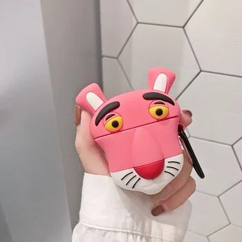 Cute Bluetooth Wireless Earphone Case for AirPods Case Silicone Pink Panther Cartoon Cover Accessories for Apple Air Pods Box
Cute Bluetooth Wireless Earphone Case for AirPods Case Silicone Pink Panther Cartoon Cover Accessories for Apple Air Pods Box