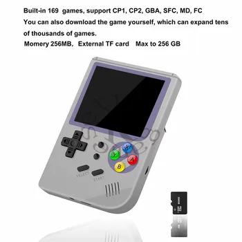 Mini Handheld Retro Game Console RG99 2.8 inch IPS 169 Games Pocket Game Player for Household Game Playing Accessorie
Mini Handheld Retro Game Console RG99 2.8 inch IPS 169 Games Pocket Game Player for Household Game Playing Accessorie