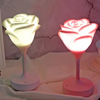 USB Rose Night Light Touch Sensor Switch 3 Modes Dimmable Bedside Lamp Bedroom
USB Rose Night Light Touch Sensor Switch 3 Modes Dimmable Bedside Lamp Bedroom