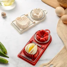 Kitchen Two-in-one Egg Cutter Multifunctional Plastic Egg Cutter Form for Cooking for Home Kitchen Dishes Egg Holder Knife.75z
Kitchen Two-in-one Egg Cutter Multifunctional Plastic Egg Cutter Form for Cooking for Home Kitchen Dishes Egg Holder Knife.75z