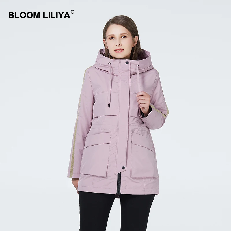 BLOOM LILIYA 2020 Spring Women Jacket Fashion Women Coats Autumn Lady Coat Hooded Windbreaker Zipper Pocket Jacket Russian Size
BLOOM LILIYA 2020 Spring Women Jacket Fashion Women Coats Autumn Lady Coat Hooded Windbreaker Zipper Pocket Jacket Russian Size