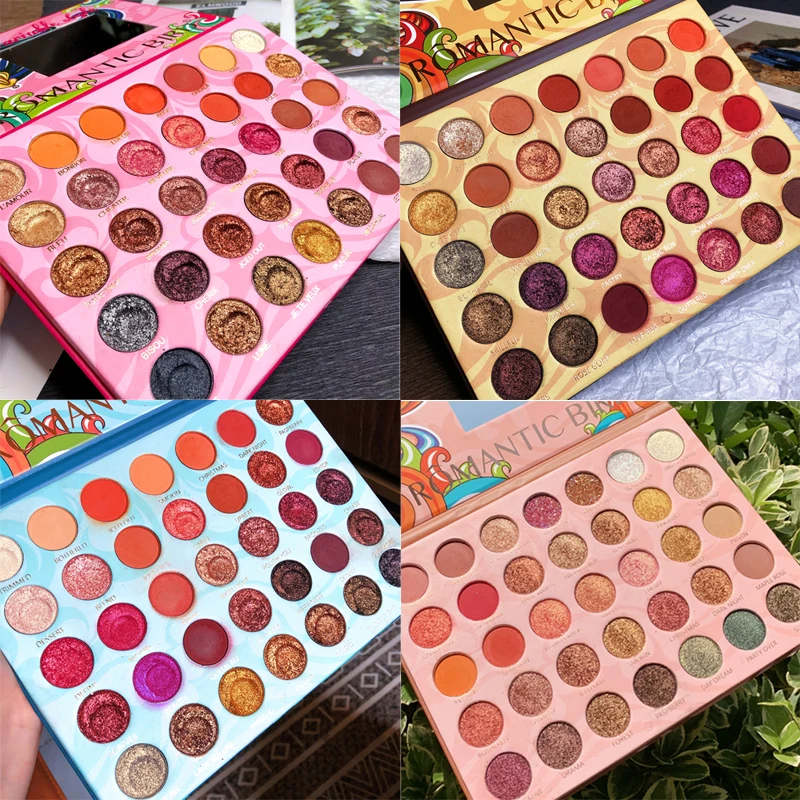 ICYCHEER Romantic Bird 35 Colors Creamy Eye Shadow Palette Shimmer Pigmented Matte Long Lasting Nude Smokey Eyeshadow
ICYCHEER Romantic Bird 35 Colors Creamy Eye Shadow Palette Shimmer Pigmented Matte Long Lasting Nude Smokey Eyeshadow