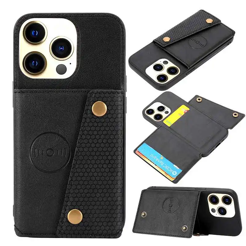 Fashion Multi Card Leather Case For Samsung Galaxy A02s A21s A70s A50s A30s A20s A10s Phone Cover | Мобильные телефоны и