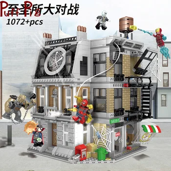 1072pcs Iron Building Blocks Compatible Sanctum Sanctorum Showdown Brick Figures
1072pcs Iron Building Blocks Compatible Sanctum Sanctorum Showdown Brick Figures