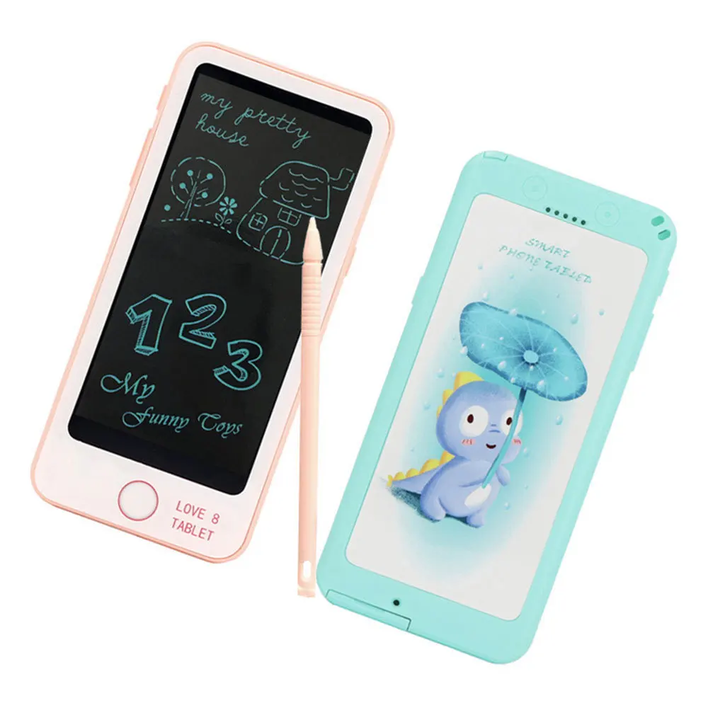 1 Pcs 6 inch lcd Painting Electronic Board LCD Writing Tablet With Pen Learning Painting Writing Board Drawing Pad Kids Toys
1 Pcs 6 inch lcd Painting Electronic Board LCD Writing Tablet With Pen Learning Painting Writing Board Drawing Pad Kids Toys