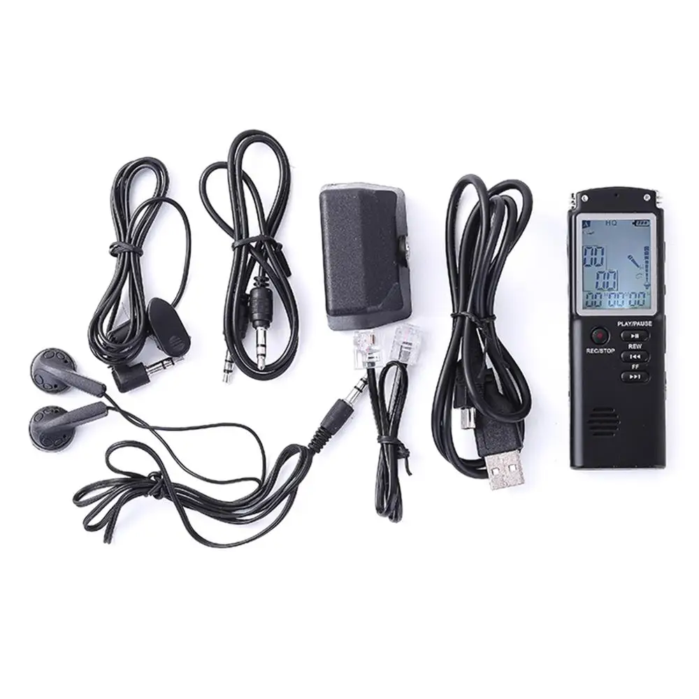 Digital Voice Recorder 8GB 1536kbps USB Professional Sound Voice Recorders WAV MP3 Music Player Easy Operation
Digital Voice Recorder 8GB 1536kbps USB Professional Sound Voice Recorders WAV MP3 Music Player Easy Operation