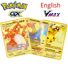 2021 NEW Pokemon Cards Metal Card V Card PIKACHU Charizard Golden Vmax Card Collection Gift Kids Game Collection Cards
2021 NEW Pokemon Cards Metal Card V Card PIKACHU Charizard Golden Vmax Card Collection Gift Kids Game Collection Cards