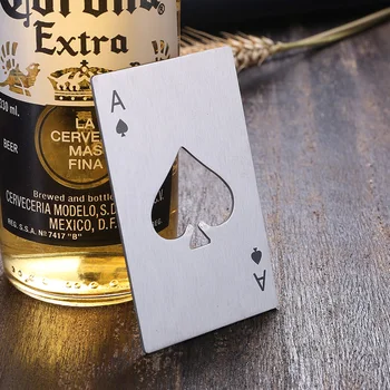 Stainless Beer Bottle Opener Portable Multi Function Creative Beer Bottle Opener Playing Card Abridor Garrafa Home Garden EF50BO
Stainless Beer Bottle Opener Portable Multi Function Creative Beer Bottle Opener Playing Card Abridor Garrafa Home Garden EF50BO