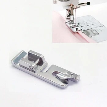 New 1PCS Rolled Hem Curling Presser Foot For Sewing Machine Brother Singer Janome Kenmore Juki Home Supplies DIY Tool 4x1.3x0.6c 
New 1PCS Rolled Hem Curling Presser Foot For Sewing Machine Brother Singer Janome Kenmore Juki Home Supplies DIY Tool 4x1.3x0.6c