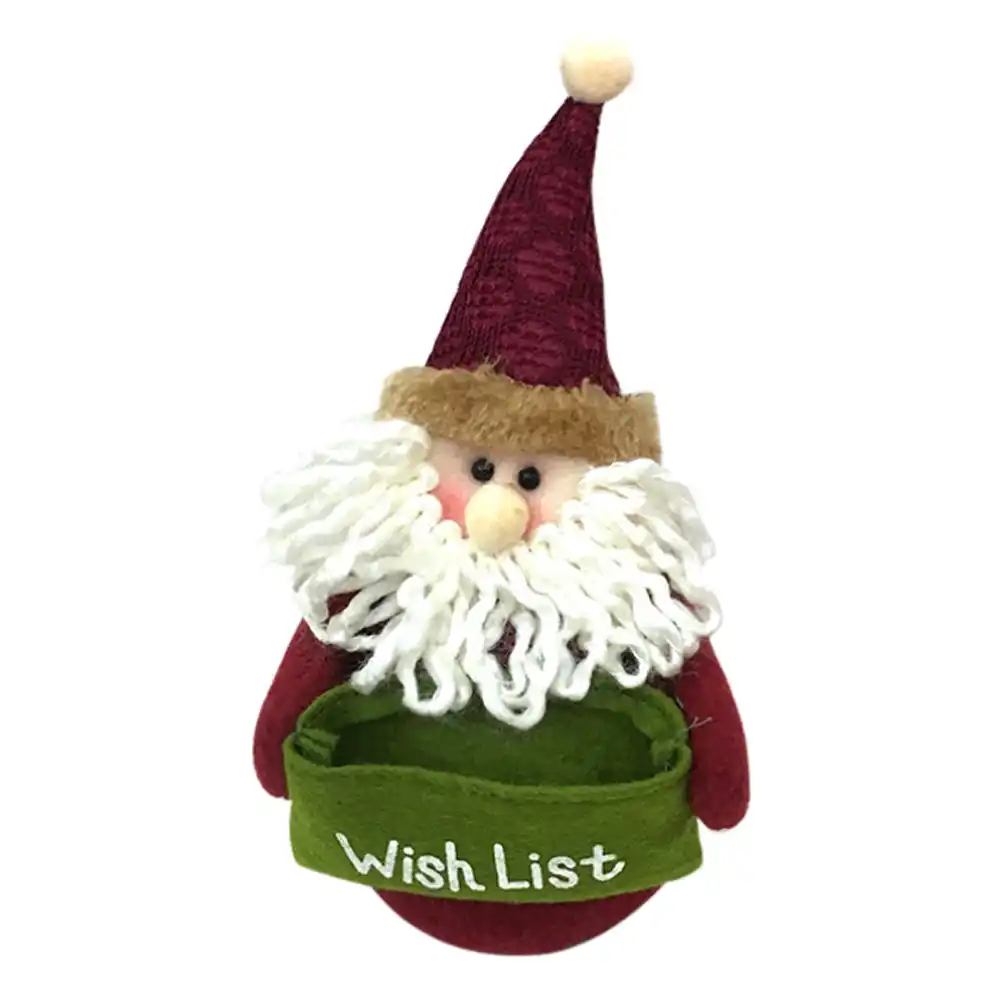 maioumy merry christmas bags cartoon snowman santa claus candy