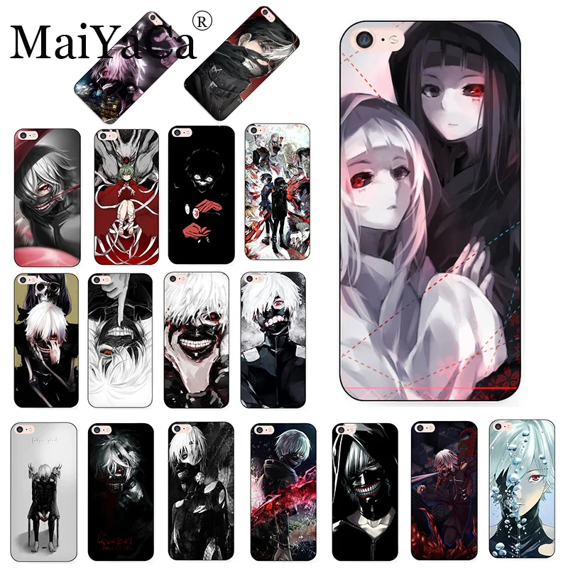 MaiYaCa Black and White Anime Tokyo Ghouls Pattern phone Case for iPhone 8 7 6S Plus X xs max xr 5S SE 11pro max case shell
MaiYaCa Black and White Anime Tokyo Ghouls Pattern phone Case for iPhone 8 7 6S Plus X xs max xr 5S SE 11pro max case shell