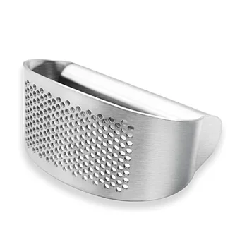 Stainless Steel Garlic Press Kitchen Ring Garlic Press Manual Ginger Garlic Masher 
Stainless Steel Garlic Press Kitchen Ring Garlic Press Manual Ginger Garlic Masher