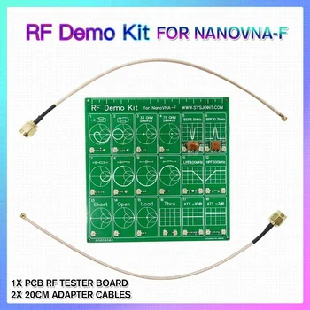 NEW RF Demo Kit NanoVNA RF Tester Board Filter Attenuator For NanoVNA-F Vector Network Analyzer
NEW RF Demo Kit NanoVNA RF Tester Board Filter Attenuator For NanoVNA-F Vector Network Analyzer