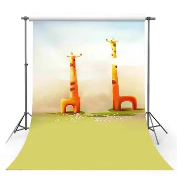 TAIBO Vinyl Background Photography Giraffe Background Baby Shower Photo Studio Backdrop Photocall
TAIBO Vinyl Background Photography Giraffe Background Baby Shower Photo Studio Backdrop Photocall