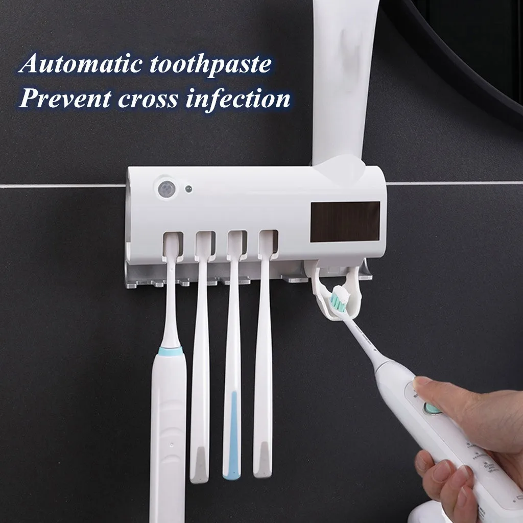 Solar Energy Without Charging Uv Toothbrush Disinfection Cleaner Storage Wall Mounted Wall Brushing Rack Shelf
Solar Energy Without Charging Uv Toothbrush Disinfection Cleaner Storage Wall Mounted Wall Brushing Rack Shelf