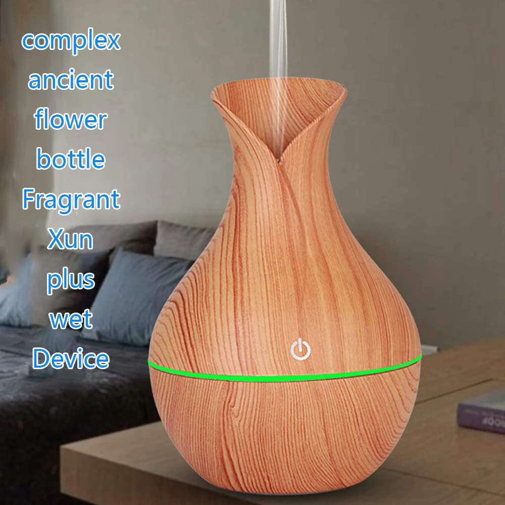 Aroma Oil Diffuser Electric Humidifier ultrasonic air humidifier aromatherapy LED light mist maker for home wood 130ml USB
Aroma Oil Diffuser Electric Humidifier ultrasonic air humidifier aromatherapy LED light mist maker for home wood 130ml USB
