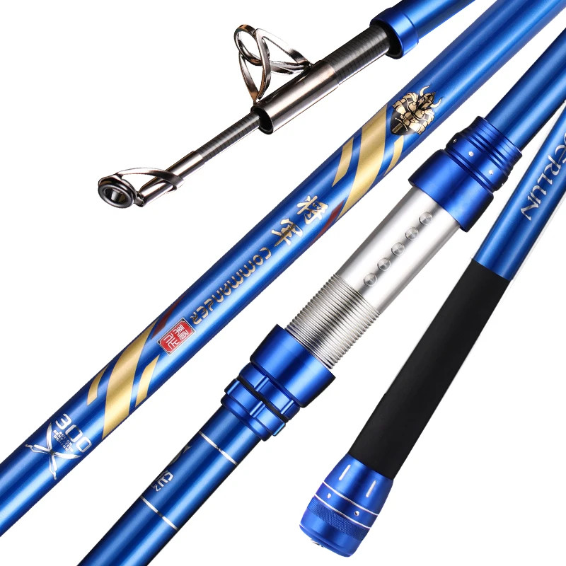 Wholesale Long Shot casting high Carbon Fishing Rod Surf rod 2.4m 2.7m 3.0m blue for Heavy Big Fish
Wholesale Long Shot casting high Carbon Fishing Rod Surf rod 2.4m 2.7m 3.0m blue for Heavy Big Fish