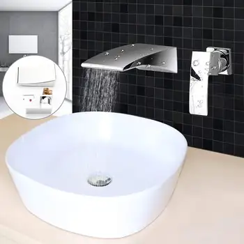 Chrome Brass Square Waterfall Basin Faucet Single Lever Zinc Alloy Single Handle Flexible Bathtub Mixer Tap Wall Mounted
Chrome Brass Square Waterfall Basin Faucet Single Lever Zinc Alloy Single Handle Flexible Bathtub Mixer Tap Wall Mounted