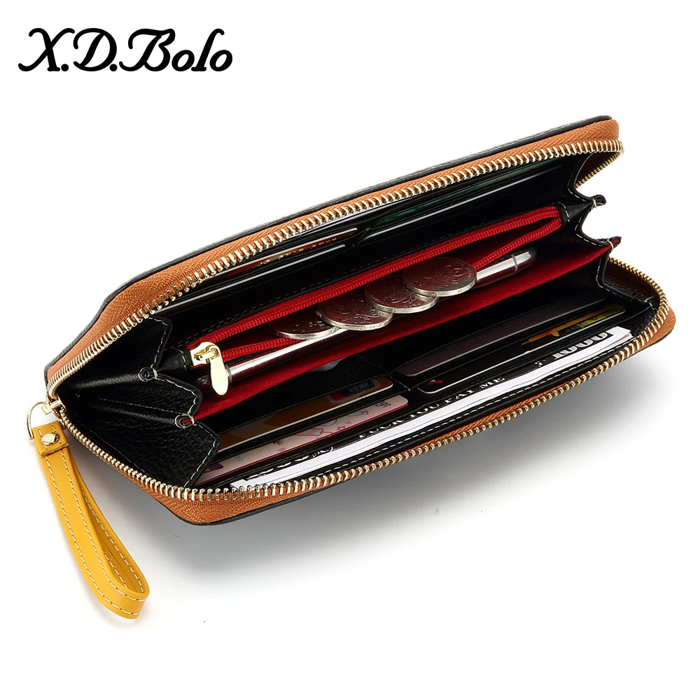Genuine Leather Wallet Female Fashion Women's Wallets Zipper Coin Pocket Cardholder Woman Wallet Real Leather Travel Carteras
Genuine Leather Wallet Female Fashion Women's Wallets Zipper Coin Pocket Cardholder Woman Wallet Real Leather Travel Carteras