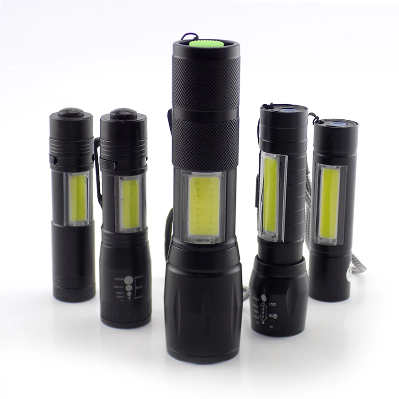 Mini flashlight 2 LED COB Q5 penlight USB linterna work flash light Torch rechargeable Battery Lamp Camping linterna high power
Mini flashlight 2 LED COB Q5 penlight USB linterna work flash light Torch rechargeable Battery Lamp Camping linterna high power