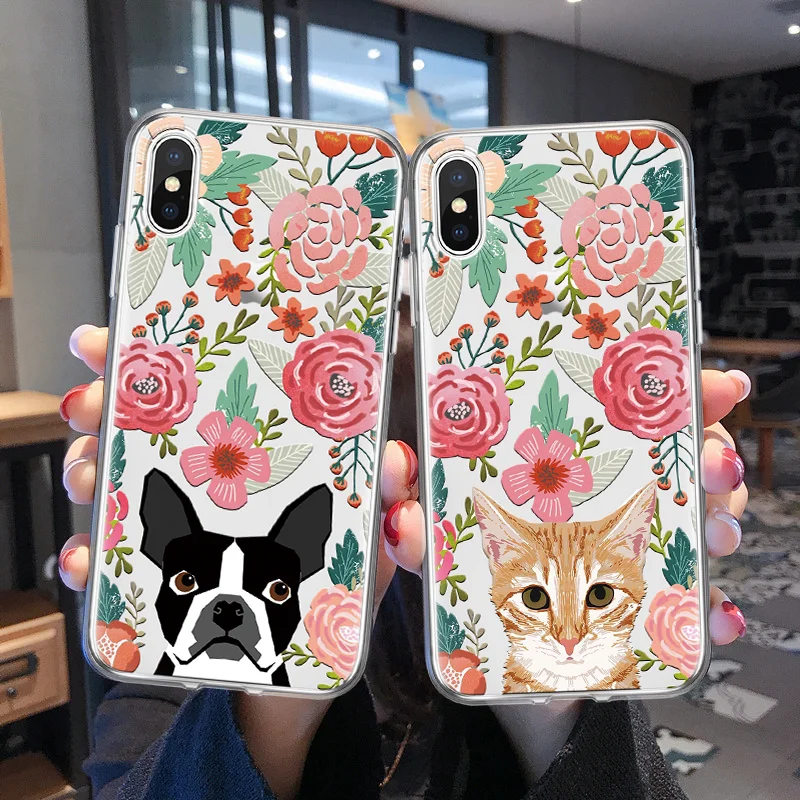 Cute Flower Puppy Phone Case For iPhone XR Xs Max X 5 5S SE 5C 4 4S Case Soft TPU Cover For iPhone 7 Plus 8 6 6s Coque Fundas
Cute Flower Puppy Phone Case For iPhone XR Xs Max X 5 5S SE 5C 4 4S Case Soft TPU Cover For iPhone 7 Plus 8 6 6s Coque Fundas