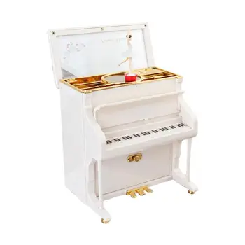 Mini Dancing Rotating Music Box with Storage Function Retro Piano Gramophone Telephone-shaped Music Box Toy Gift for Kids
Mini Dancing Rotating Music Box with Storage Function Retro Piano Gramophone Telephone-shaped Music Box Toy Gift for Kids