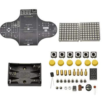 Upgraded Electronic DIY Game Console Kit Game V2 Soldering Practice Kit Module with Open Source W5G3
Upgraded Electronic DIY Game Console Kit Game V2 Soldering Practice Kit Module with Open Source W5G3