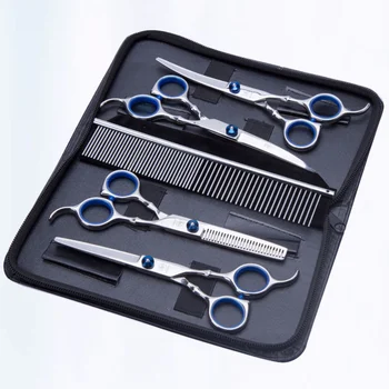 1 Set Pet Hairdressing Scissors Pet Hair Grooming Thinning Tools Animal Hair Cutting Scissors for Dog Cat
1 Set Pet Hairdressing Scissors Pet Hair Grooming Thinning Tools Animal Hair Cutting Scissors for Dog Cat