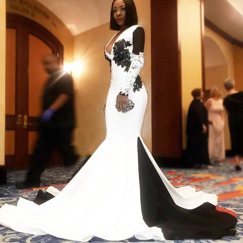 Eightree Gorgeous Mixed Color Prom Dresses Long Deep V Neck Lace Appliques Formal Evening Dress Plus Size Party Gowns Vetidos
Eightree Gorgeous Mixed Color Prom Dresses Long Deep V Neck Lace Appliques Formal Evening Dress Plus Size Party Gowns Vetidos