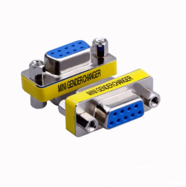 DB9 9Pin Male To Male Mini Gender Changer Adapter RS232 Serial Connector Female To Female Female To Male D-Sub Connectors
DB9 9Pin Male To Male Mini Gender Changer Adapter RS232 Serial Connector Female To Female Female To Male D-Sub Connectors