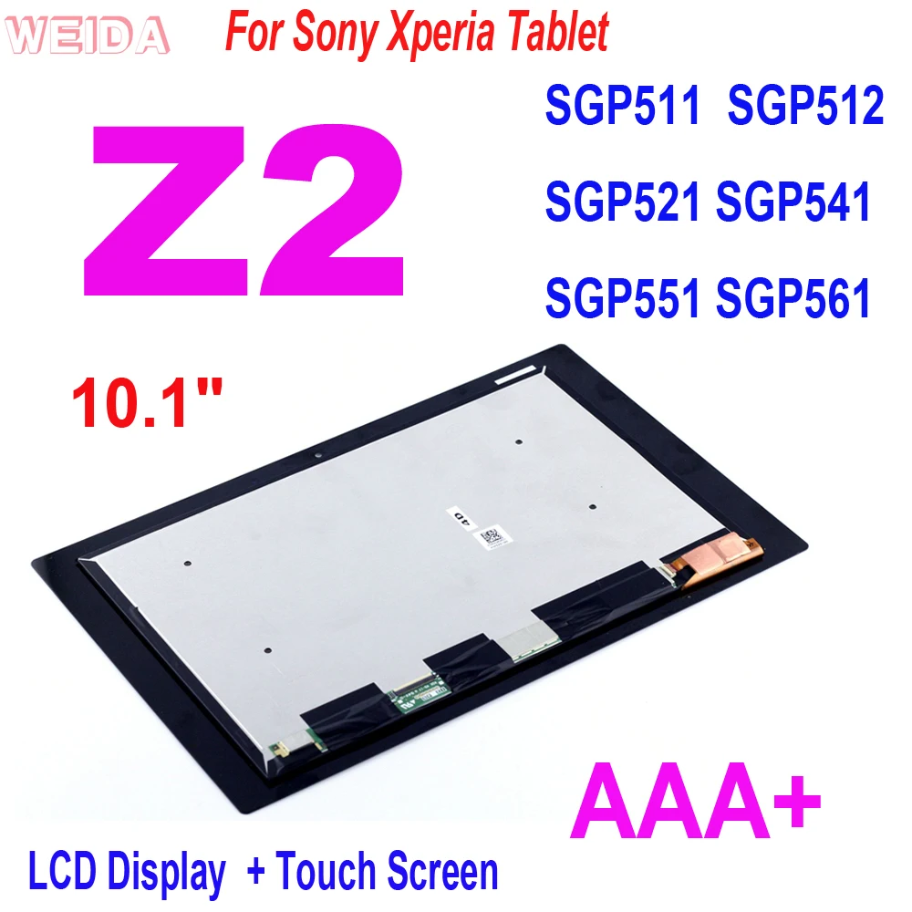 AAA+ 10.1" LCD For Sony Xperia Tablet Z2 SGP511 SGP512 SGP521 SGP541 SGP551 SGP561 LCD Display Touch Screen Digitizer Assembly
AAA+ 10.1" LCD For Sony Xperia Tablet Z2 SGP511 SGP512 SGP521 SGP541 SGP551 SGP561 LCD Display Touch Screen Digitizer Assembly
