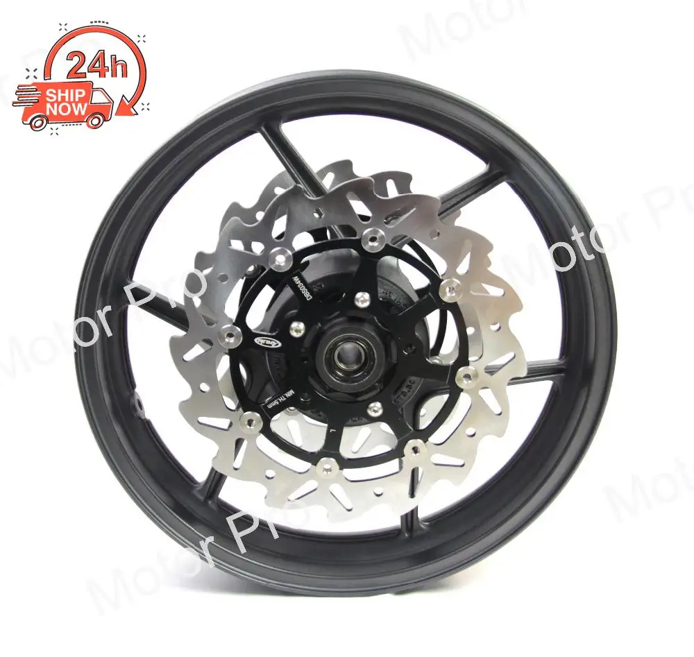 Для KAWASAKI Z750 2009 2012 Z 750 передний обод колеса тормозной диск ротор Мотоциклетные