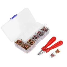 242Pcs Car A/C Air Conditioning R134a Valve Core Assortment+Remover Tool Kit Set
242Pcs Car A/C Air Conditioning R134a Valve Core Assortment+Remover Tool Kit Set